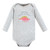 Hudson Baby Infant Girl Cotton Long-Sleeve Bodysuits, Sparklesaurus