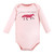 Hudson Baby Cotton Long-Sleeve Bodysuits, Girl Woodland Animals