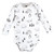 Hudson Baby Cotton Long-Sleeve Bodysuits, Chill Out Penguin