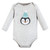 Hudson Baby Cotton Long-Sleeve Bodysuits, Chill Out Penguin