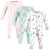 Hudson Baby Infant Girl Cotton Sleep and Play, Girl Penguin