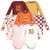 Hudson Baby Infant Girl Cotton Long-Sleeve Bodysuits, Fall Squirrel 7-Pack