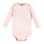 Hudson Baby Cotton Long-Sleeve Bodysuits, Cinnamon Pink Prints 7-Pack