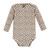 Hudson Baby Cotton Long-Sleeve Bodysuits, Cinnamon Pink Prints 7-Pack