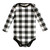 Hudson Baby Infant Boy Cotton Long-Sleeve Bodysuits, Wild Buffalo 7-Pack
