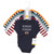 Hudson Baby Unisex Baby Cotton Long-Sleeve Bodysuits, Sports Stripes