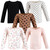 Hudson Baby Long Sleeve T-Shirts, Cinnamon Pink Prints
