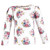 Hudson Baby Long Sleeve T-Shirts, Blush Navy Floral