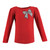 Hudson Baby Long Sleeve T-Shirts, Houndstooth Red