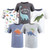 Hudson Baby Boy Short Sleeve T-Shirts, Dinosaur