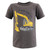 Hudson Baby Short Sleeve T-Shirts, Construction Dino