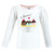 Hudson Baby Long Sleeve T-Shirts, Ice Cream Dino