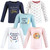 Hudson Baby Infant and Toddler Girl Long Sleeve T-Shirts, Creativity