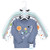 Hudson Baby Long Sleeve T-Shirts, Solar System Shark