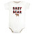Hudson Baby Cotton Bodysuits, Brown Bear