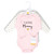 Hudson Baby Cotton Long-Sleeve Bodysuits, Girl Mommy 3-Pack