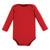 Hudson Baby Cotton Long-Sleeve Bodysuits, Girl Daddy Red Black 5-Pack