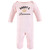 Hudson Baby Infant Girl Cotton Coveralls, Daddys Princess