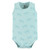 Hudson Baby Cotton Sleeveless Bodysuits, Sea Turtle