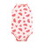 Hudson Baby Cotton Sleeveless Bodysuits, Fruit Salad