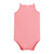Hudson Baby Infant Girl Cotton Sleeveless Bodysuits, Palm Flamingo
