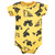 Hudson Baby Cotton Bodysuits, Construction Trucks