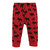 Hudson Baby Cotton Pants and Leggings, Red Moose Bear