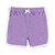 Hudson Baby Girl Shorts Bottoms 4-Pack, Purple Coral