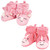 Hudson Baby Cozy Fleece Booties, Girl Dino
