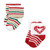 Hudson Baby Cotton Rich Newborn and Terry Socks, 12 Days Of Christmas Girl