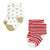 Hudson Baby Cotton Rich Newborn and Terry Socks, 12 Days Of Christmas Girl