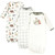 Hudson Baby Cotton Gowns, Forest Animals