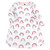 Hudson Baby Cotton Dresses, Pink Modern Rainbow