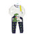 Hudson Baby Cotton Pajama Set, Boy Dino
