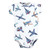 Hudson Baby Cotton Bodysuits, Fly High