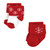 Hudson Baby Cotton Rich Newborn and Terry Socks, 12 Days Of Christmas Falala
