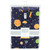 Hudson Baby Infant Cotton Sleeveless Wearable Sleeping Bag, Sack, Blanket, Solar System