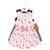 Touched by Nature Girl Organic Cotton Dresses, Pink Flamingo
