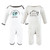 Touched by Nature Unisex Baby Organic Cotton Coveralls, Nature Baby