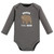 Touched by Nature Organic Cotton Long-Sleeve Bodysuits, Boy Woodland Alphabet 3-Pack