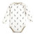 Touched by Nature Organic Cotton Long-Sleeve Bodysuits, Neutral Safari