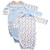 Luvable Friends Infant Boy Cotton Gowns, Blue, Preemie/Newborn