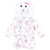 Hudson Baby Infant Girl Plush Bathrobe and Toy Set, Bunny, One Size