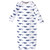 Touched by Nature Infant Boy Organic Cotton Gowns, Blue Whale, Preemie/Newborn