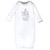 Touched by Nature Unisex Baby Organic Cotton Gowns, Constellation, Preemie/Newborn