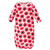Touched by Nature Infant Girl Organic Cotton Gowns, Poppy, Preemie/Newborn