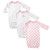 Luvable Friends Infant Girl Cotton Gowns, Bird, Preemie/Newborn