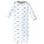 Luvable Friends Infant Boy Cotton Gowns, Airplane, Preemie/Newborn