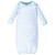 Hudson Baby Infant Girl Cotton Gowns, Peacock Feathers, Preemie/Newborn