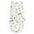 Hudson Baby Infant Boy Quilted Cotton Swaddle Wrap 3pk, Forest Animals, 0-3 Months